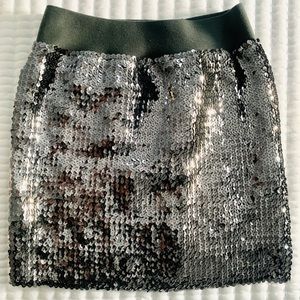 Sequin Mini Skirt